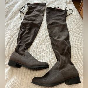 Catherine Malandrino Sz 8.5 Morcha Over the Knee Boots in Grey
